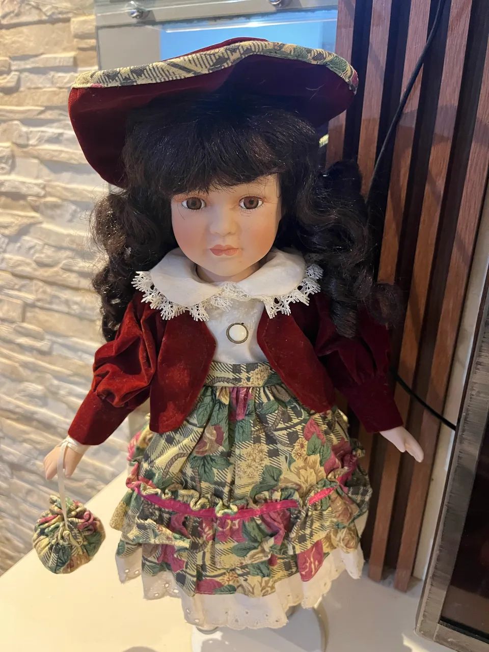 Boneca de porcelana belíssima! - Foto 4