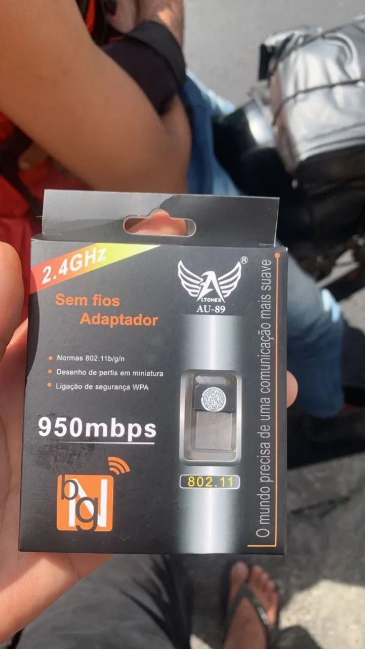 Adaptador wi-fi para computador ou notebook 