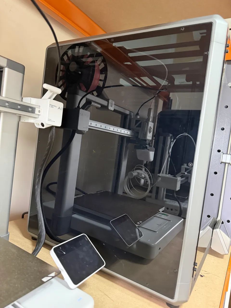 Impressora 3D - K1 MAX Creality 300x300x300  - Foto 3