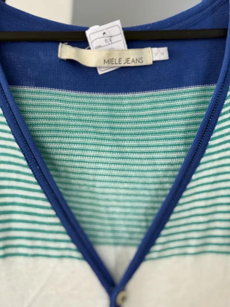 Cardigã alongado marca MIELE JEANS - Foto 3