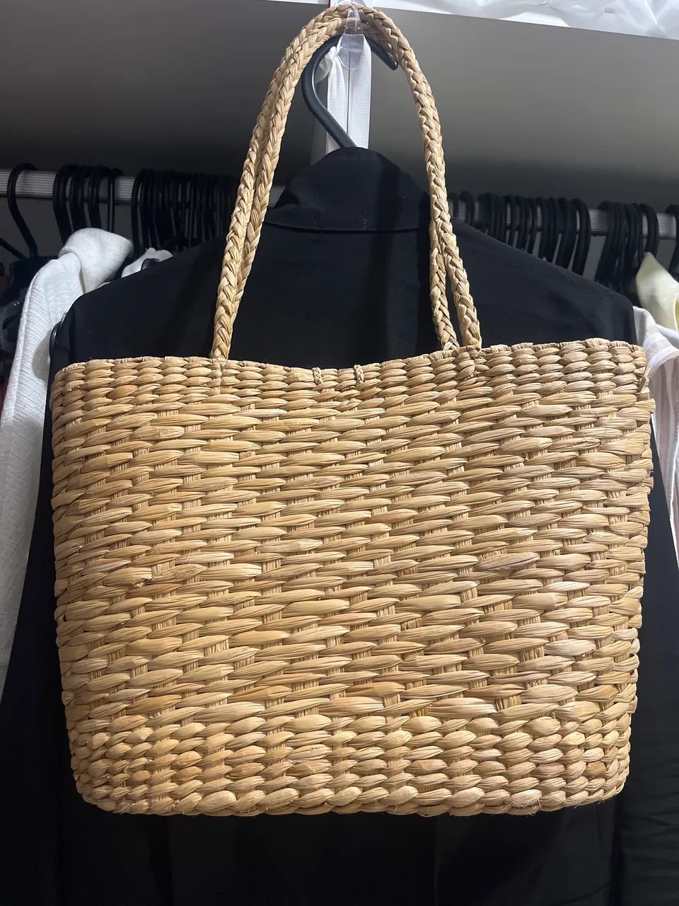 Bolsa de praia em palha - Foto 2