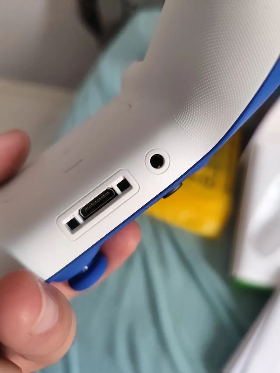 Controle Xbox One X Azul  - Foto 4