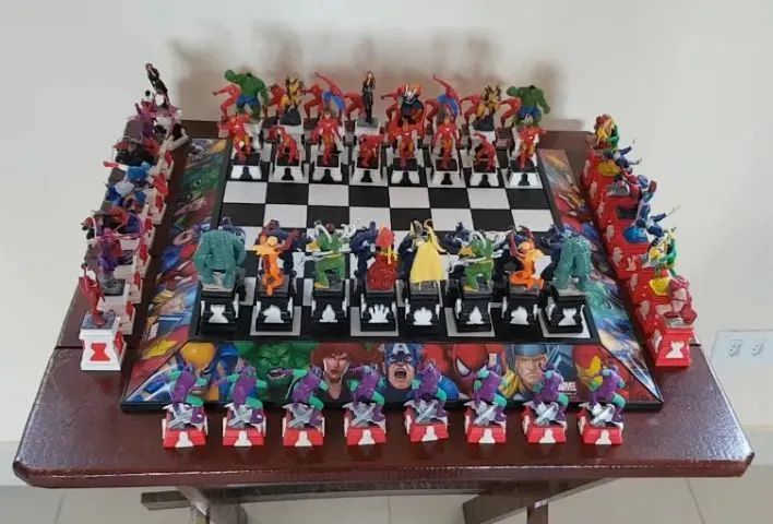 Xadrez Marvel original planeta deAgostine completo!**** - Foto 4