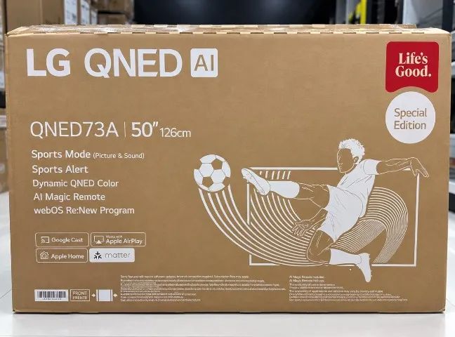 SMART TV LG QNED73 50 4K UHD