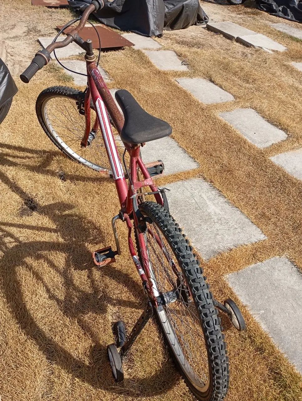 Bicicleta com rodinhas para adulto  - Foto 4