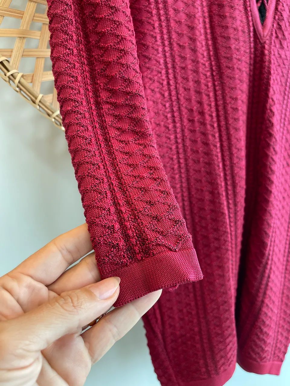 Vestido P vinho - Rosa Chá  - Foto 4