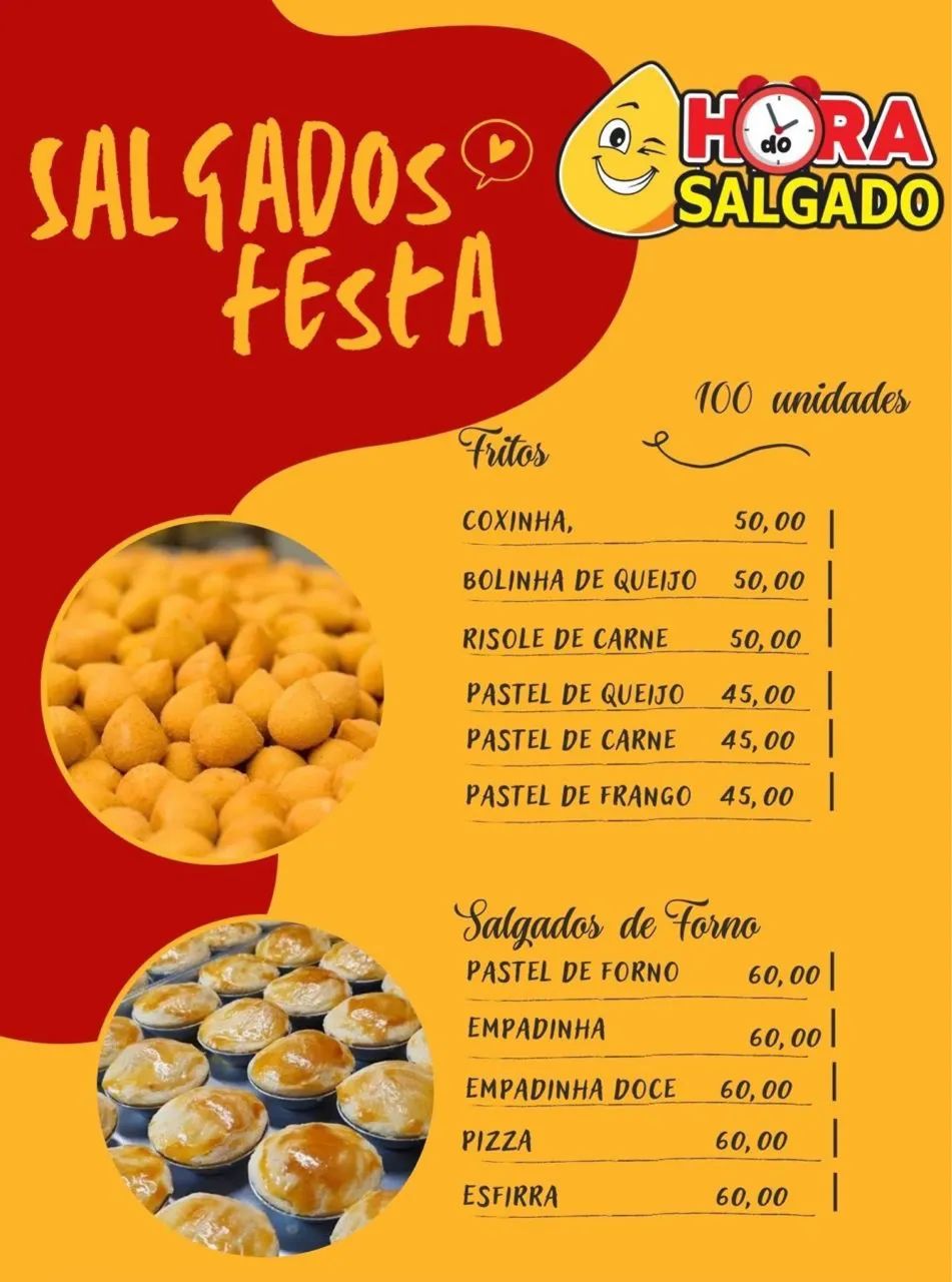 SALGADOS DELICIOSOS - ENCOMENDAS E PRONTA ENTREGA!