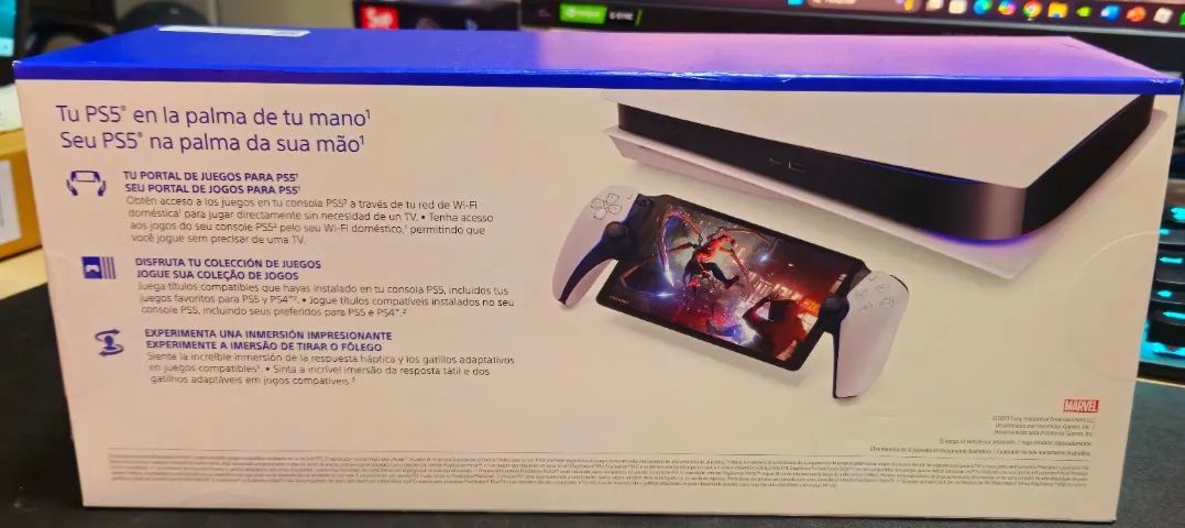 Playstation Portal Reprodutor Remoto Portátil para PS5 Novo Lacrado NF Garantia - Foto 4