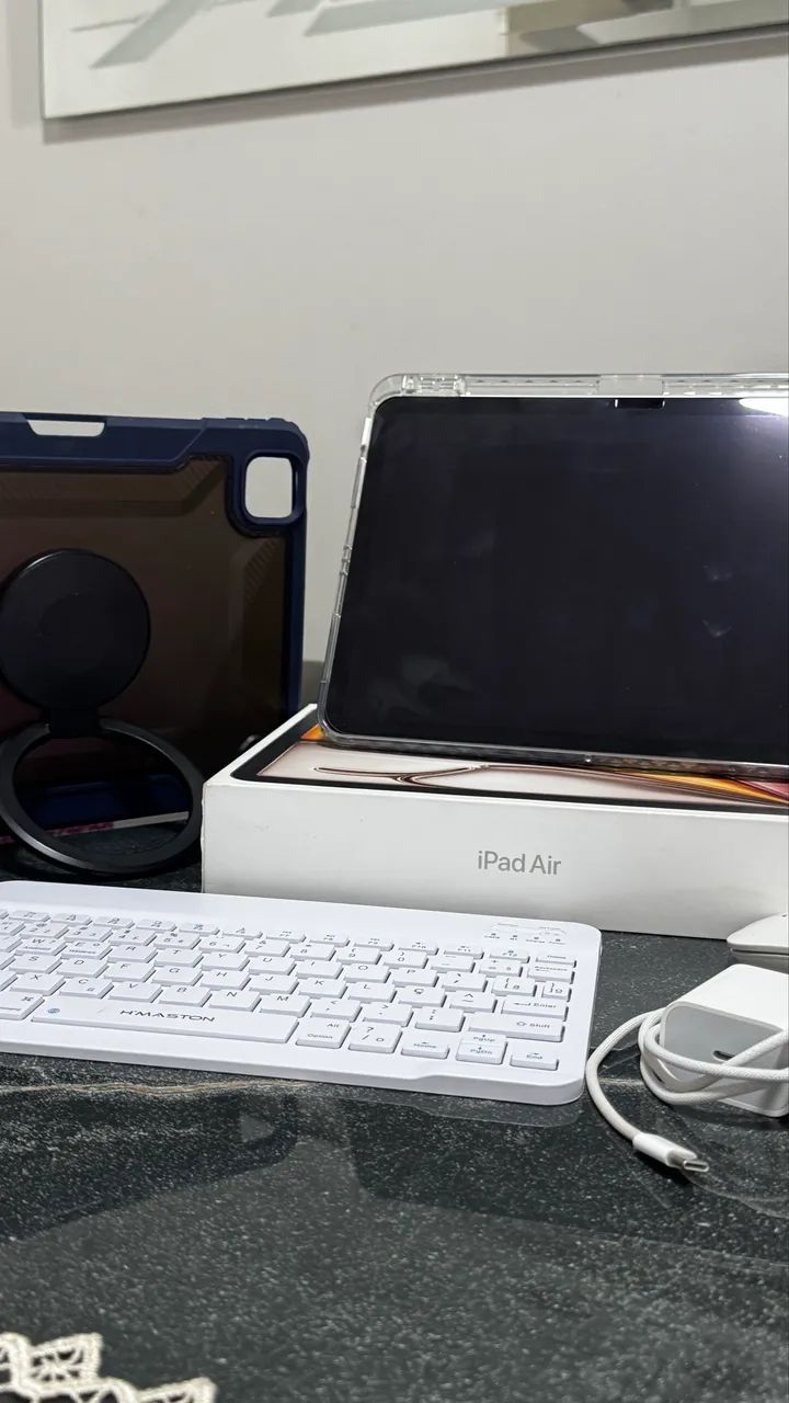 iPad Air M3 128gb - bateria 100% - Foto 4