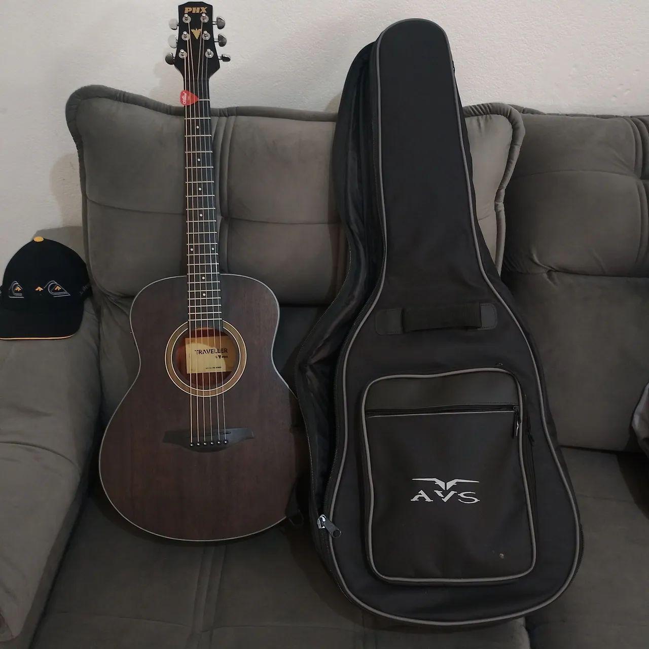 Violao de aço PHX com bag 