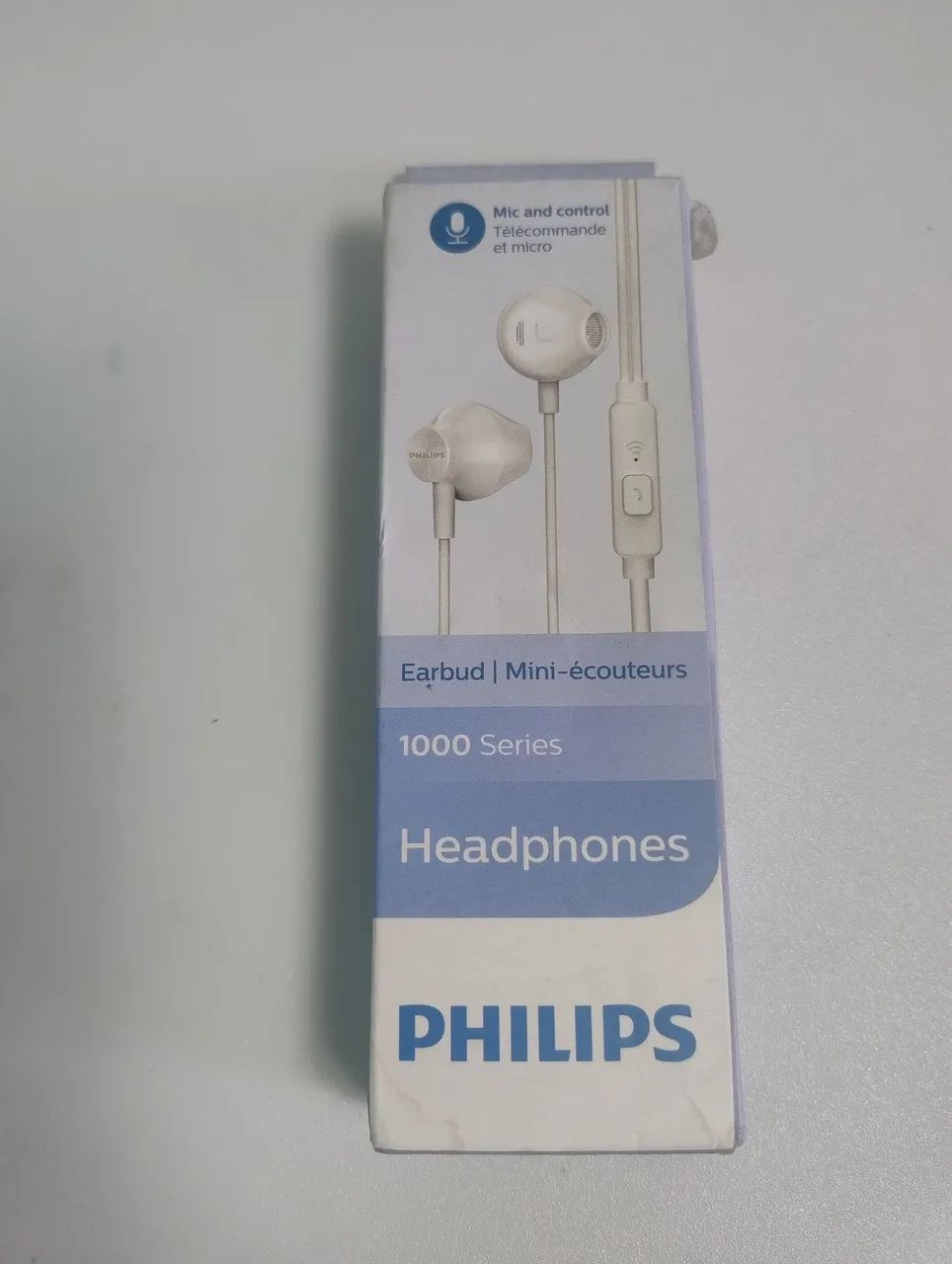 Fone com microfone Philips 1000 series original novo