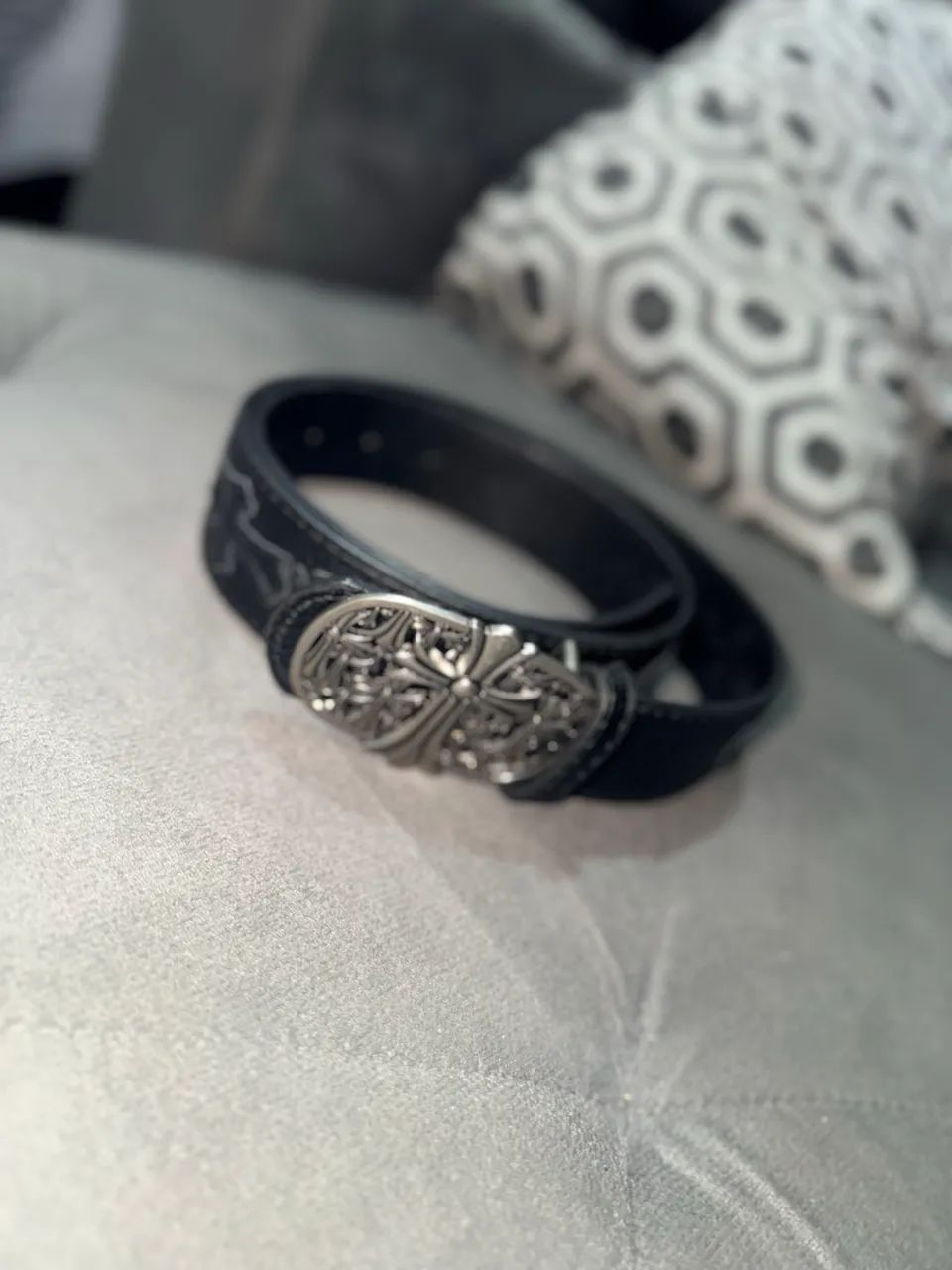 Cinto Chrome Hearts - Foto 3