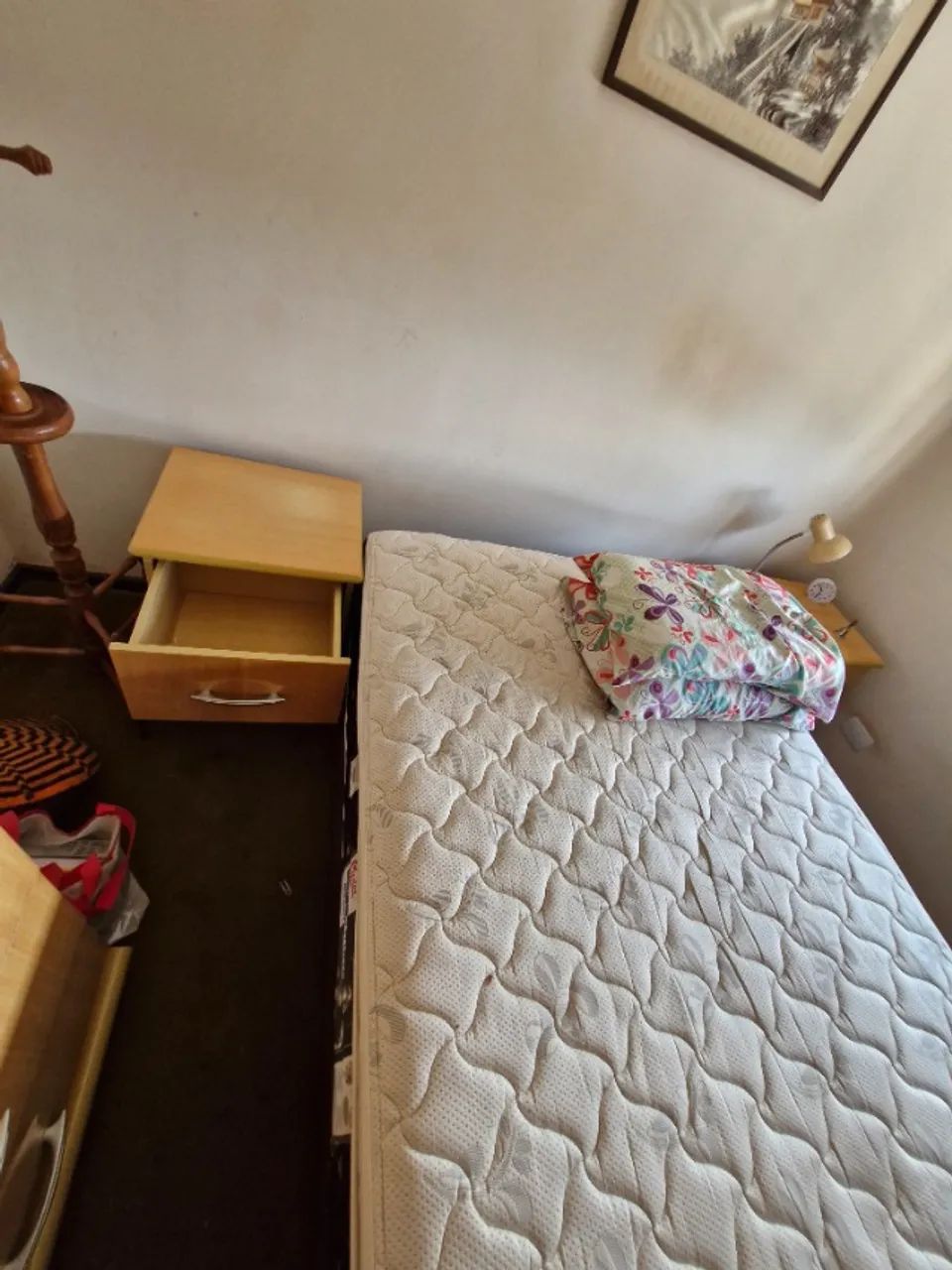 Cama box viúva com mesas de cabeceira  - Foto 2