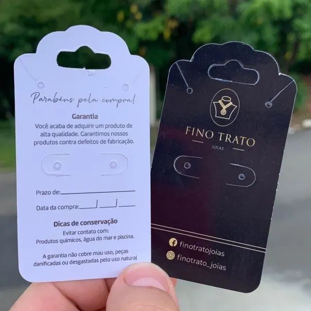 Tags para colar, brincos, bijuterias, e etc... | Entrega rápida