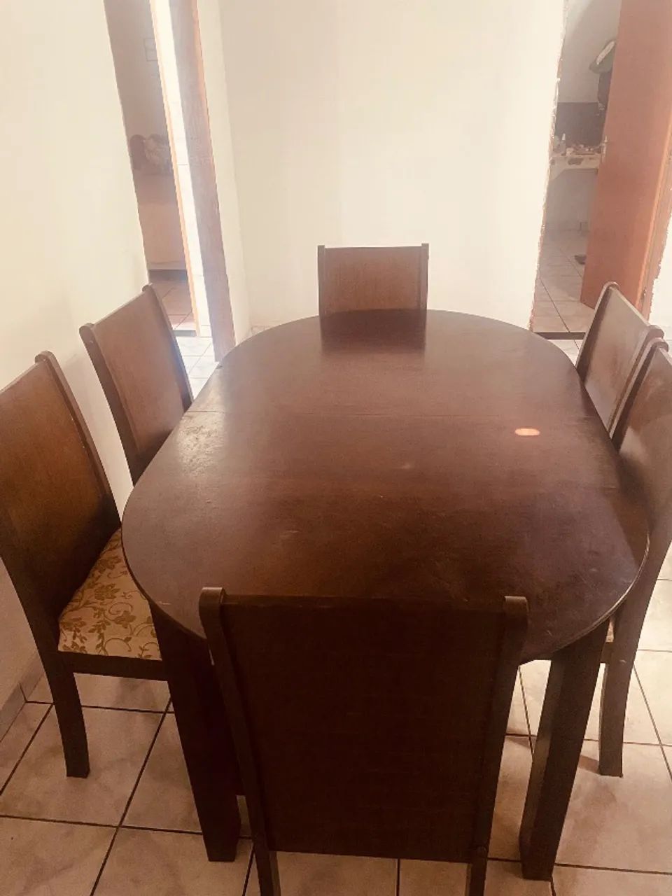 Mesa de jantar com 6 cadeiras - Foto 3