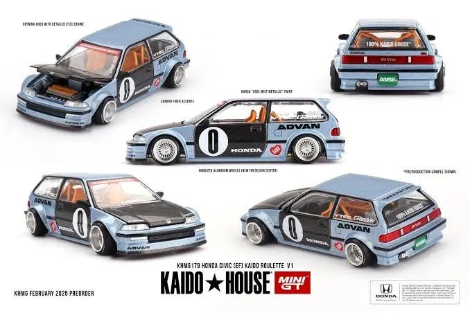 Kaido House 179 Honda Civic EF Kaido Roulette V1 - Hobbies e