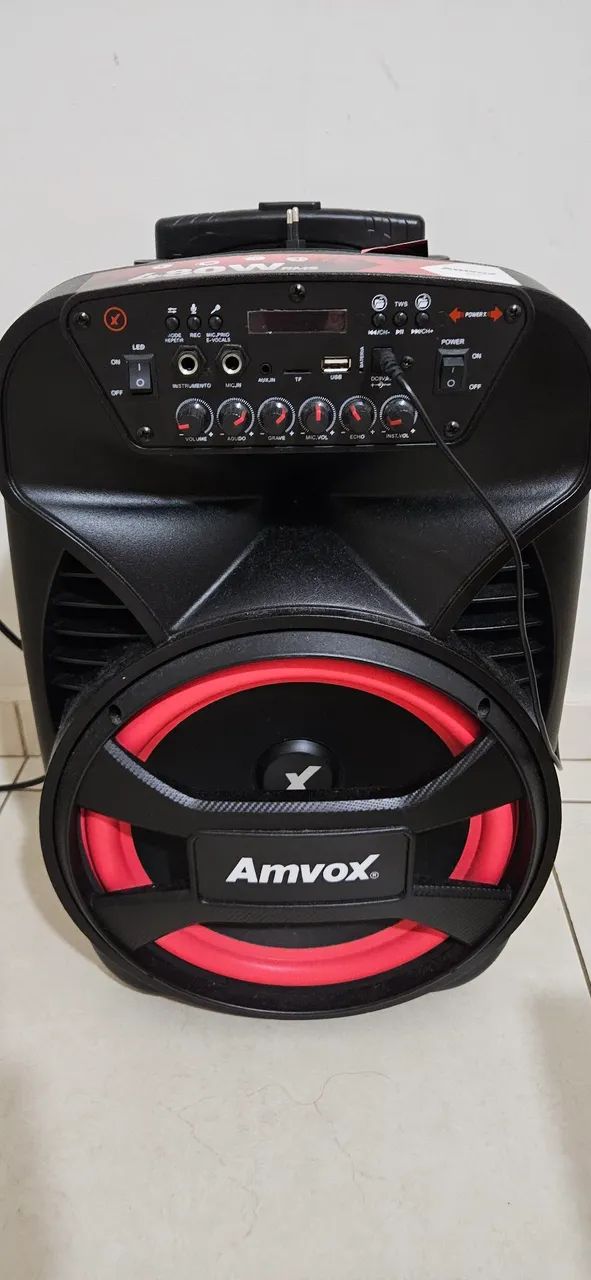 Caixa de Som Amplificada Amvox Viper II