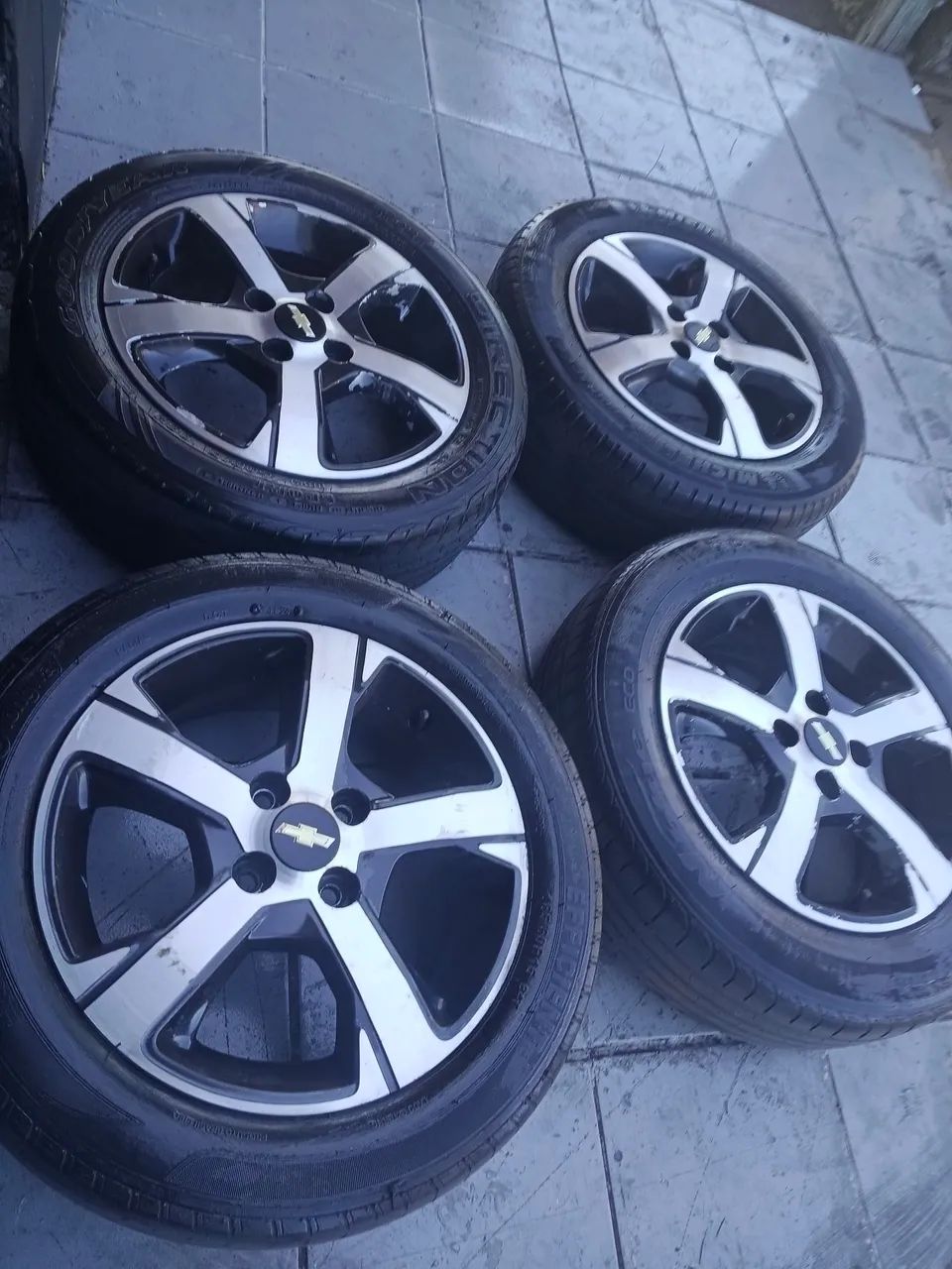 Rodas 15 onix prisma GM barbada  - Foto 4