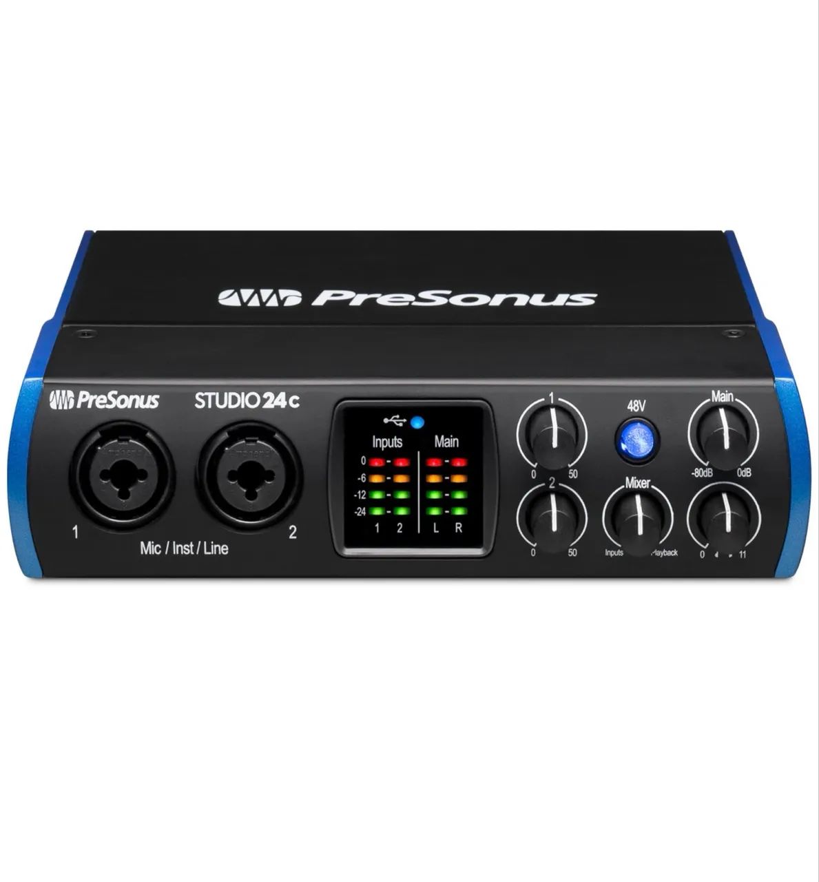 Interface de Áudio Presonus Studio 24c USB-C