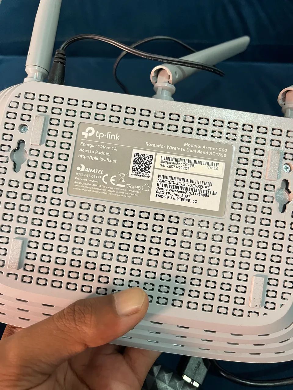 Hd externo 500 gb - roteador tp link c60 - Foto 3
