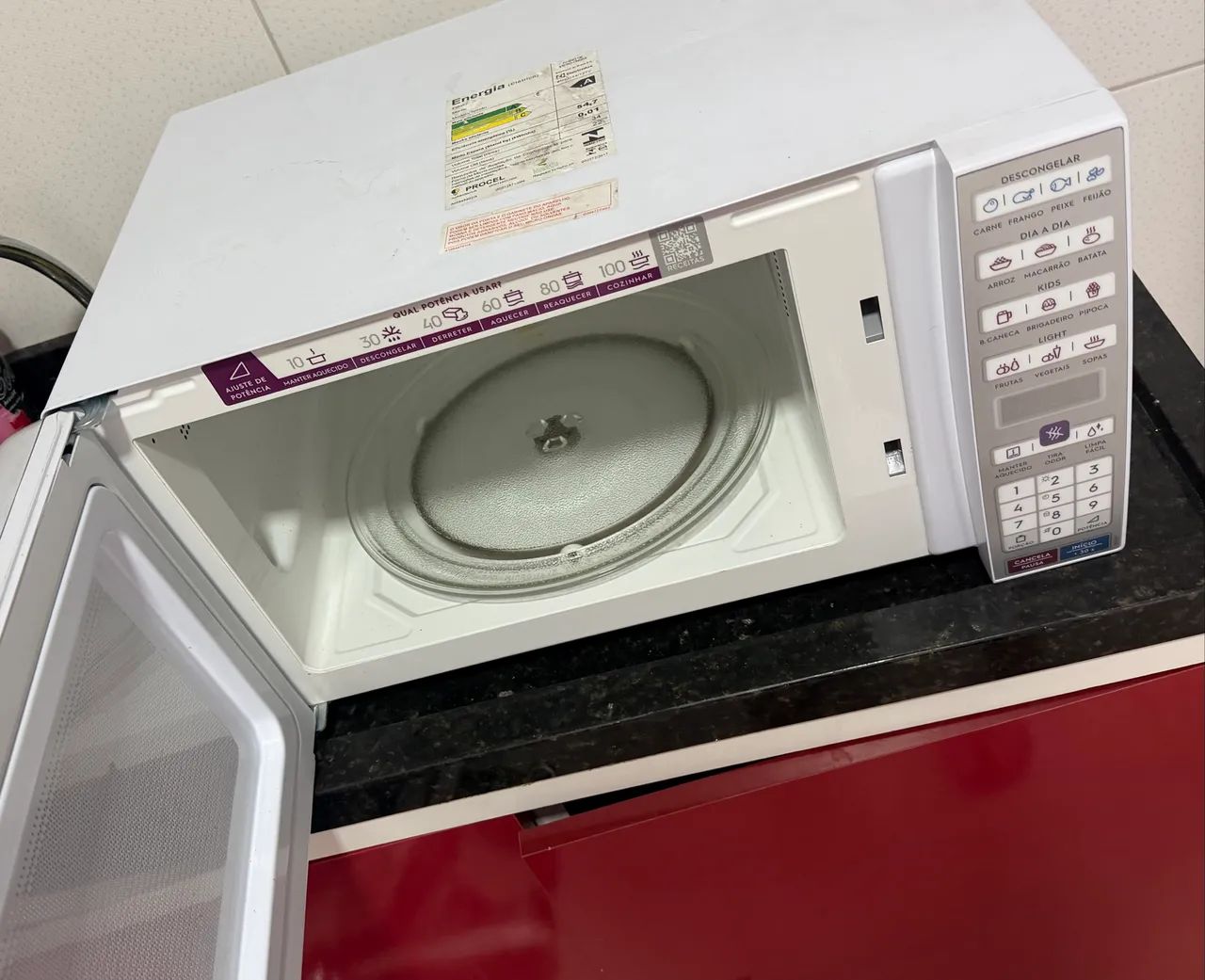 Microondas electrolux 34 litros
