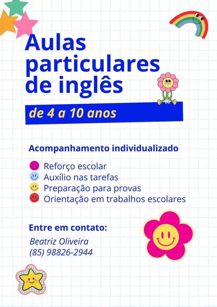 AULAS PARTICULARES DE INGLES INFANTIL 