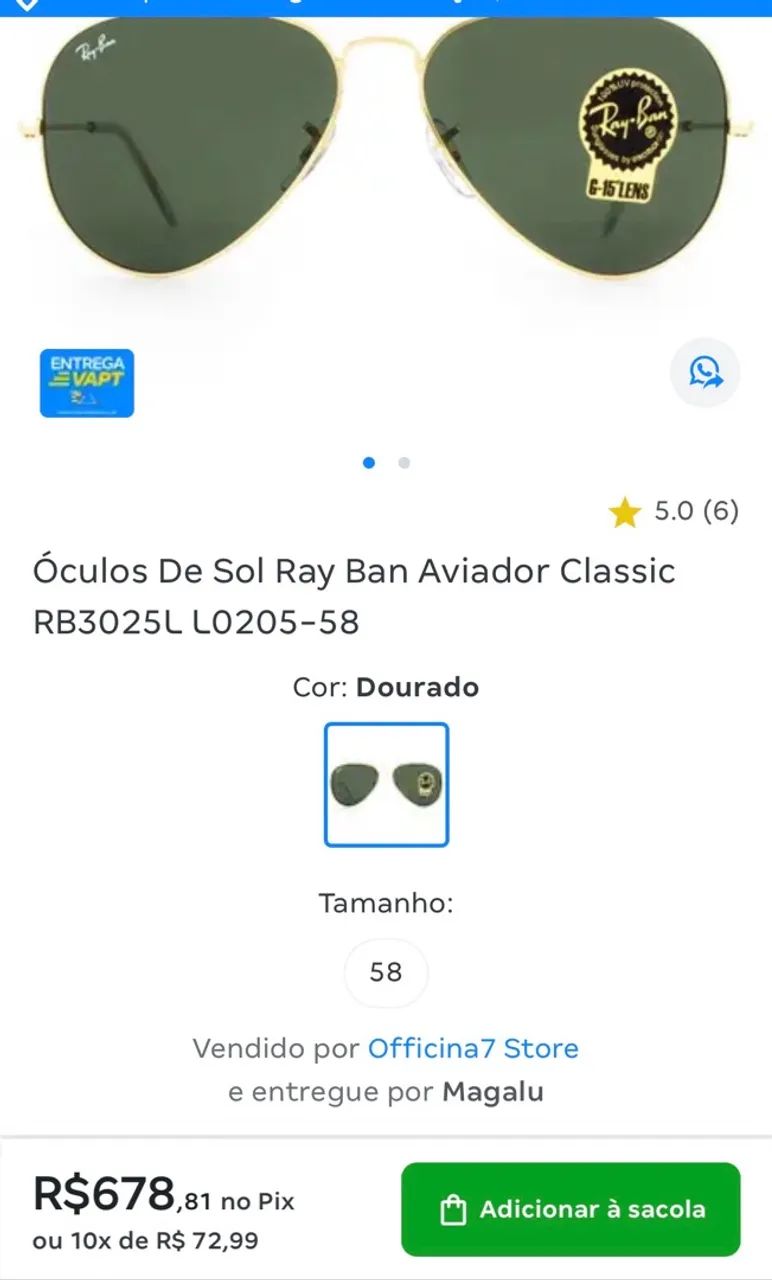 Ray ban original  - Foto 2