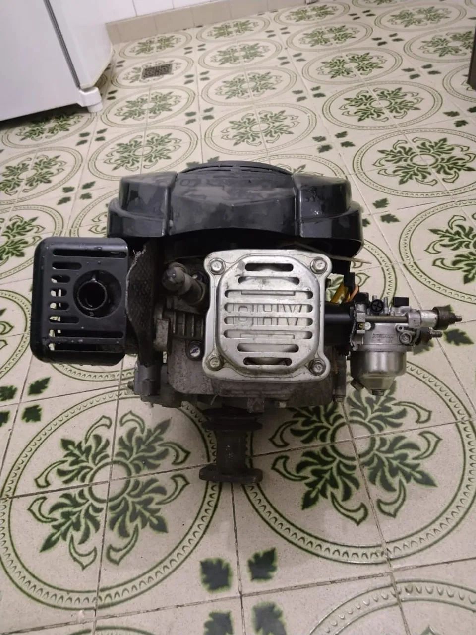 Motor estacionário 6.5 HP 4 tempos moedor de cano cortador de grama - Foto 3
