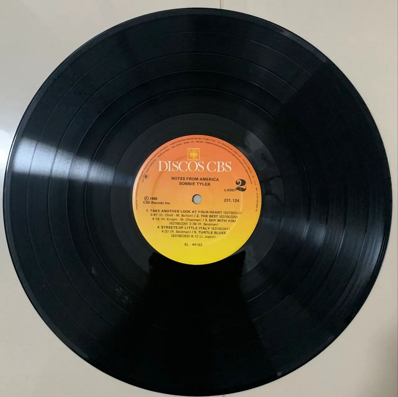 LP Bonnie Tyler Notes From America Vinil Original - Foto 5