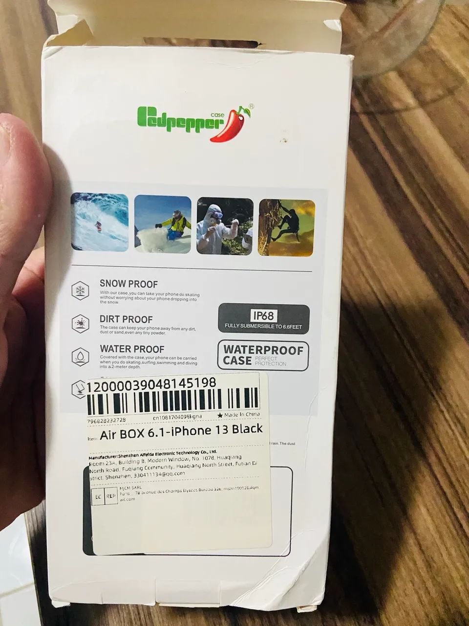 Case a prova d?água para iPhone 13