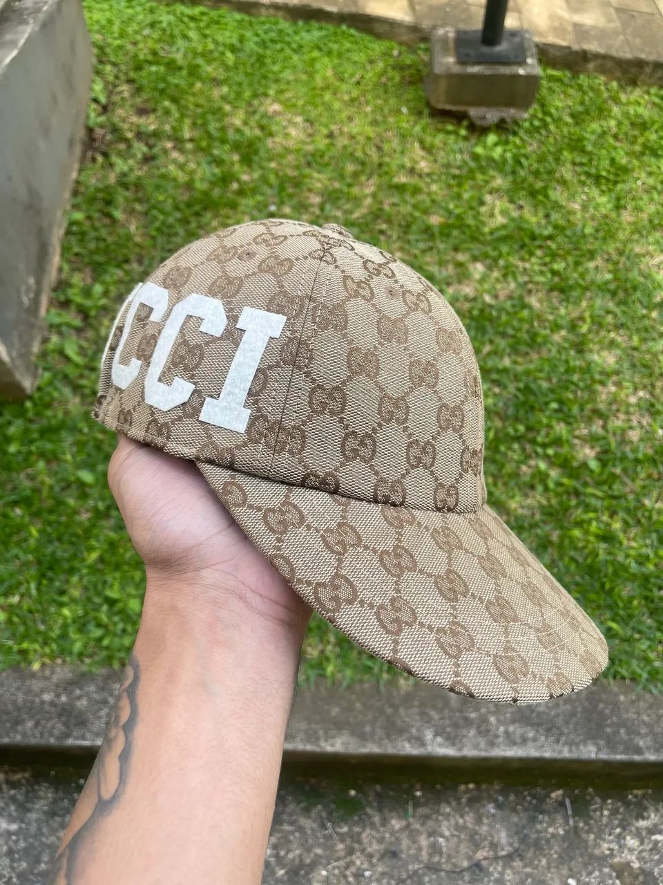 Boné Gucci Five Pinel - Foto 3