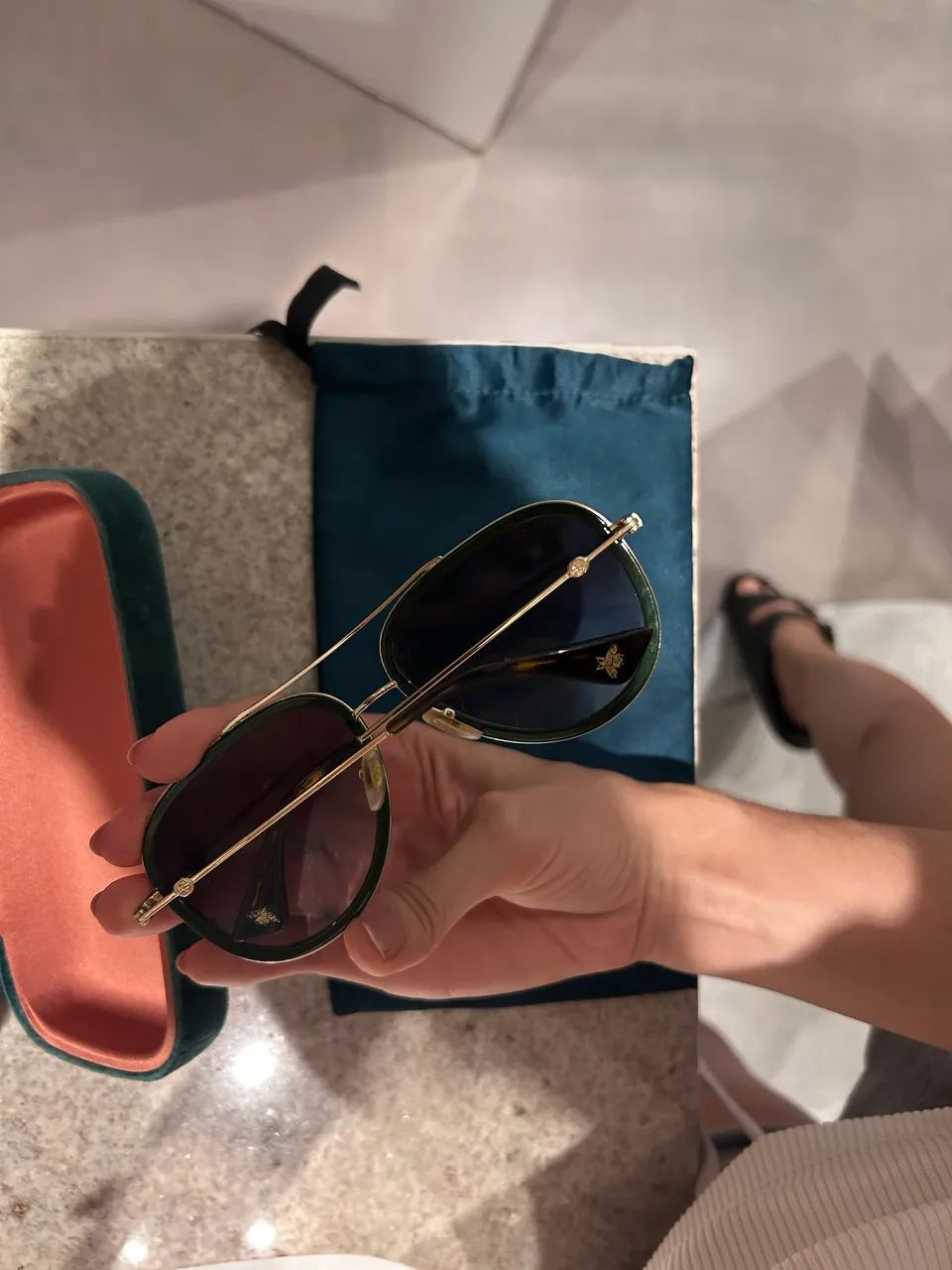 Óculos de sol da Gucci  - Foto 4