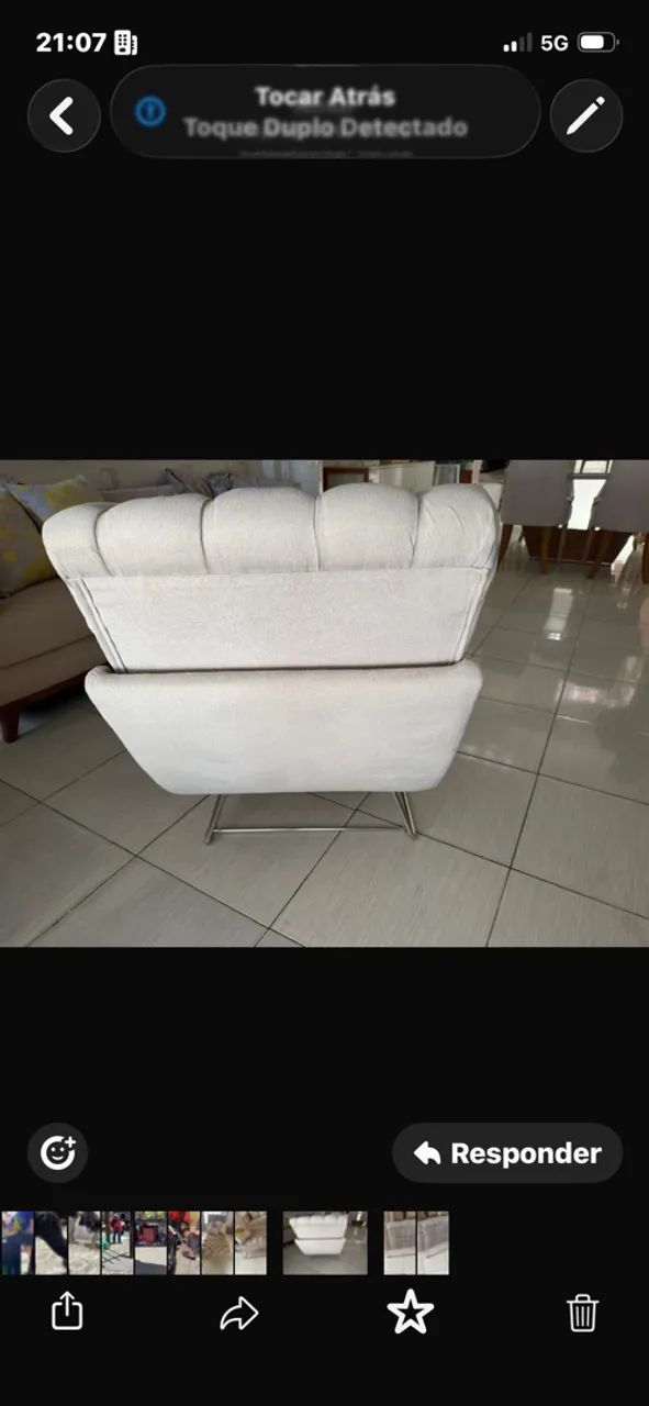Cadeira de descanso pra sala  - Foto 2