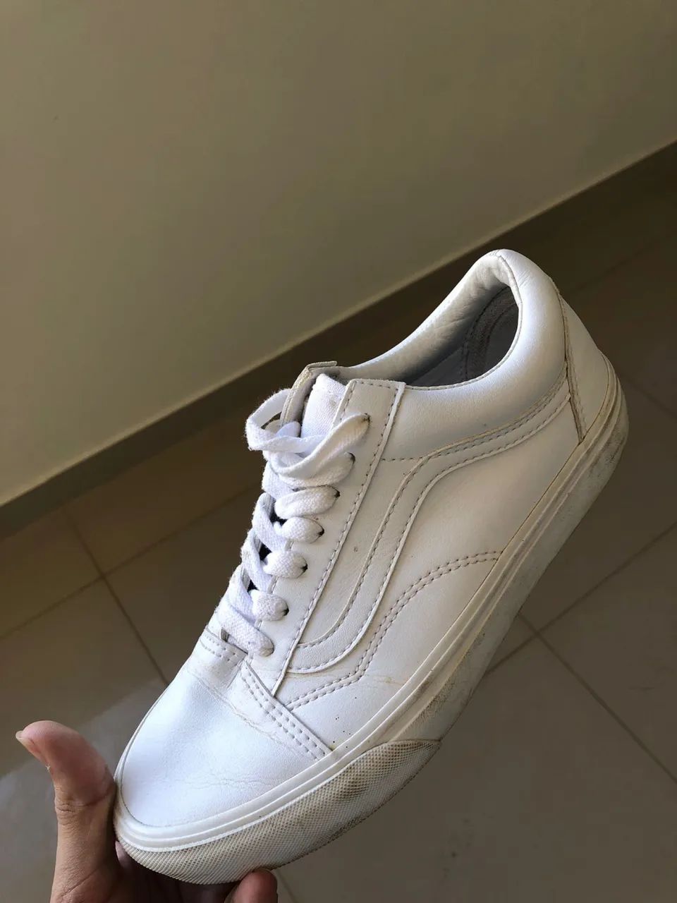 Tênis Vans Old Skool Branco Original - Foto 2