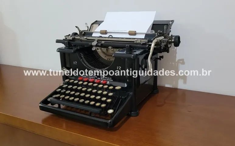 Máquina Escrever Antiga - Foto 4