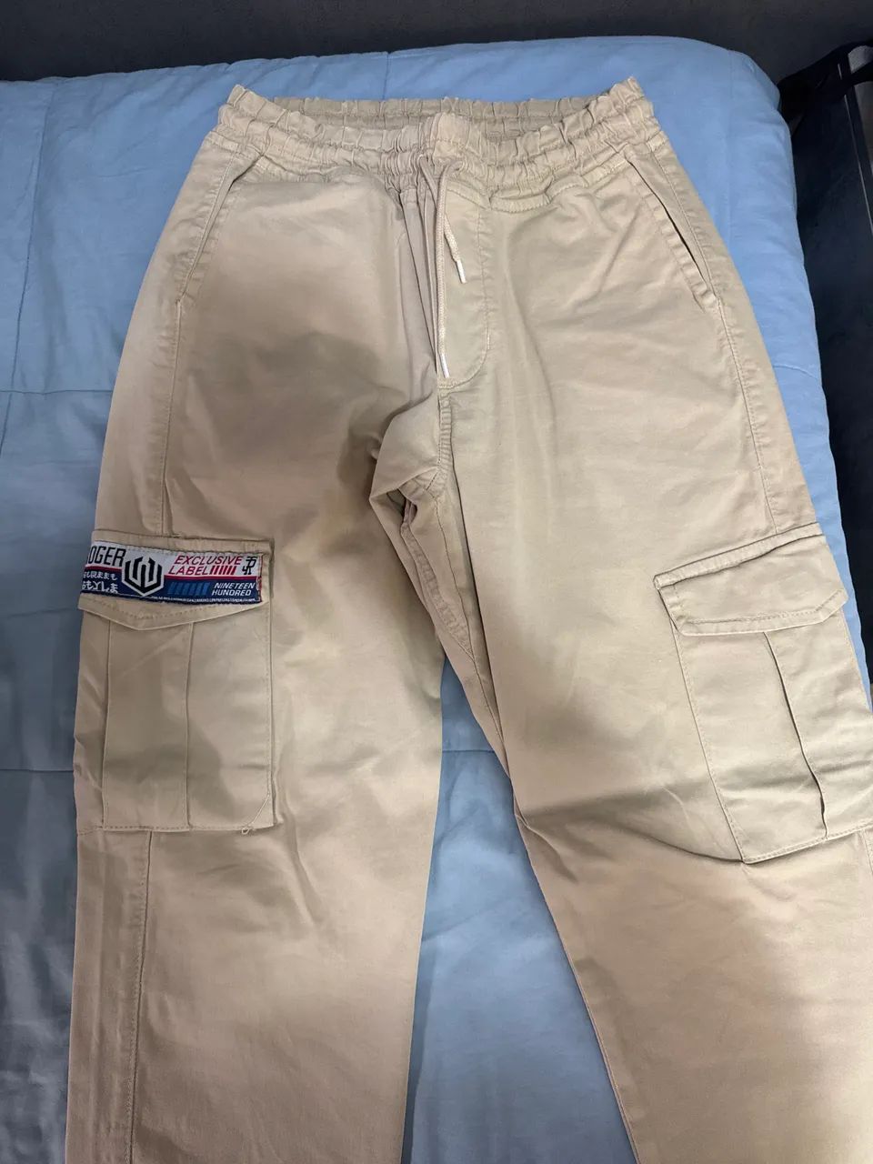 Calça Cargo John Roger Bege