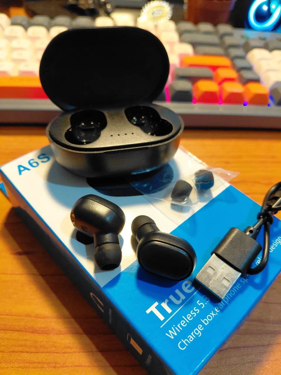 Fone Bluetooth A6s - Novo - Entregamos  - Foto 2