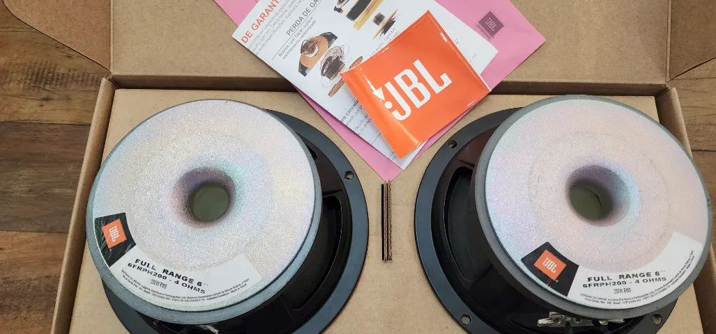 Par Alto Falantes JBL Phase 6FRPH200 6 Polegadas 400W Rms 4 Ohms - Foto 2
