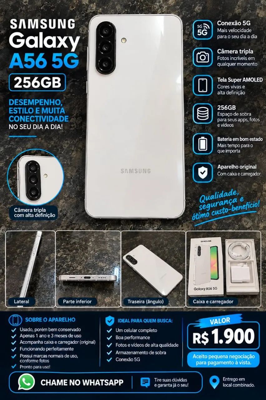 Samsung a 56 256g 
