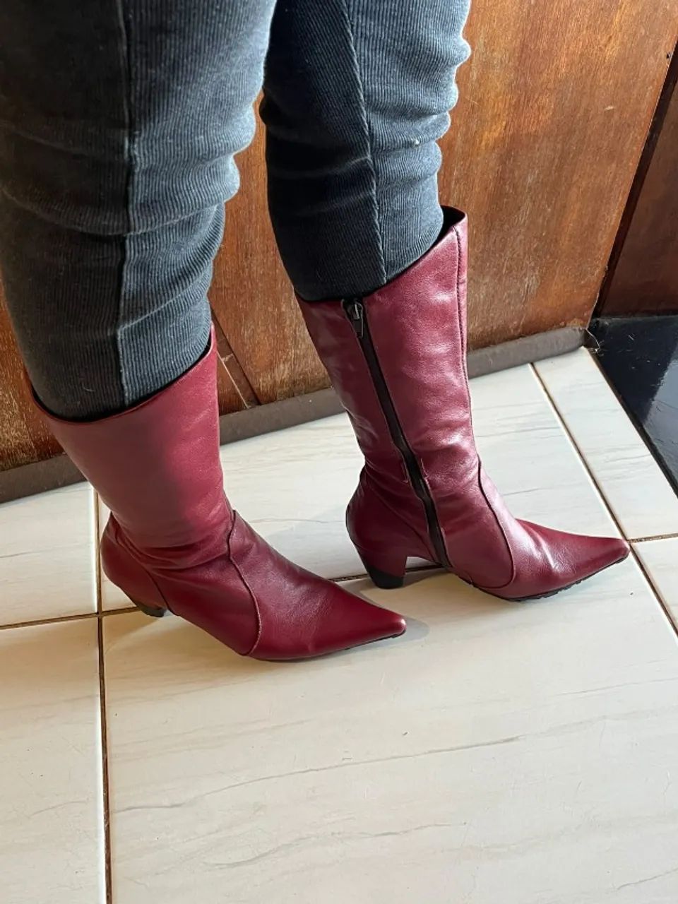 Bota de couro  - Foto 3