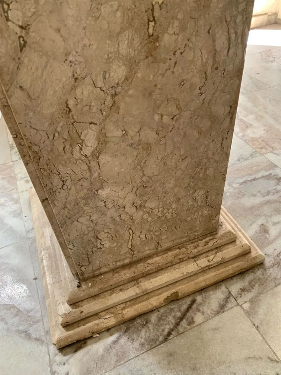 Pés de marmore para mesa.  - Foto 2