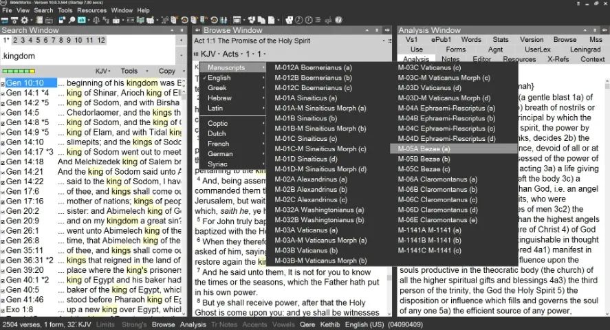 BIBLEWORKS 10 - SOFTWARE PARA EXEGESE - Foto 4