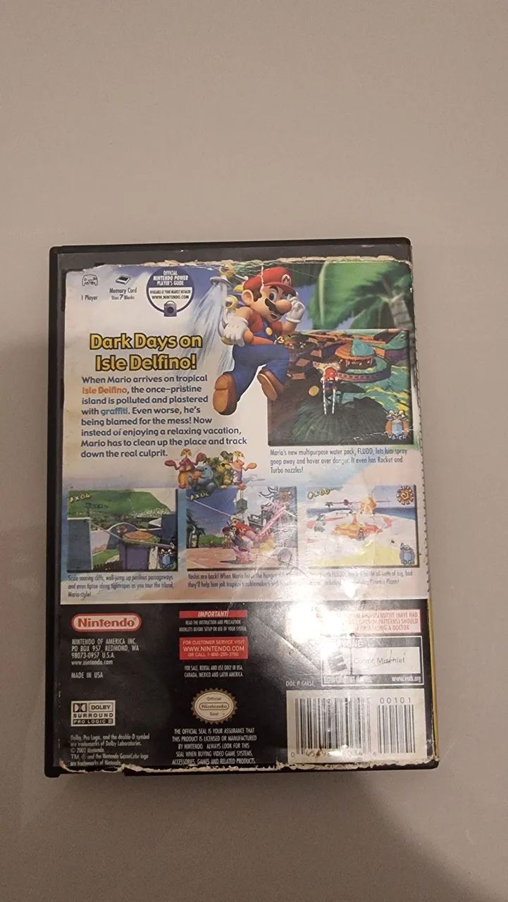 Super Mario Sunshine Nintendo GameCube  - Foto 2