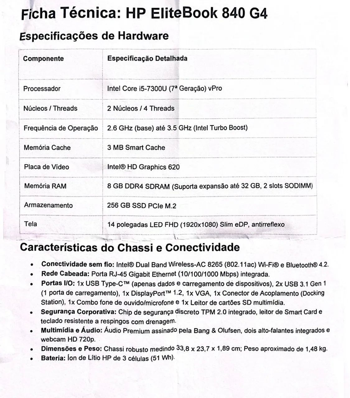 HP EliteBook 840 G4 - Foto 5