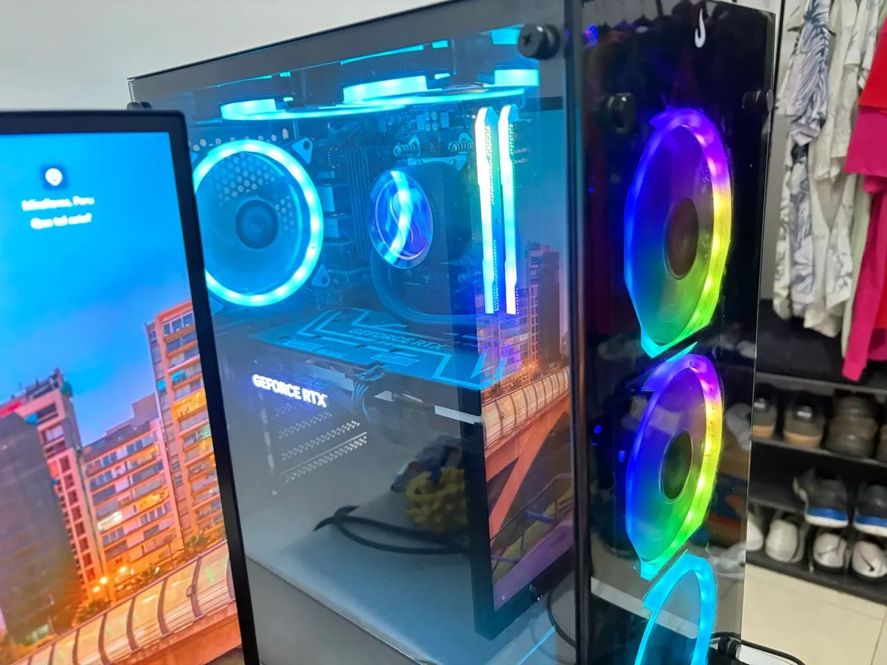 Gabinete gamar rise mid tower usado - Foto 2