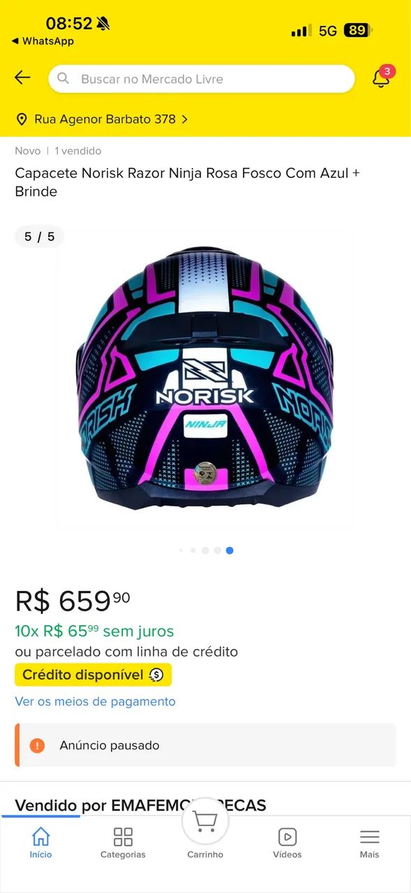 Capacete norisk - Foto 4