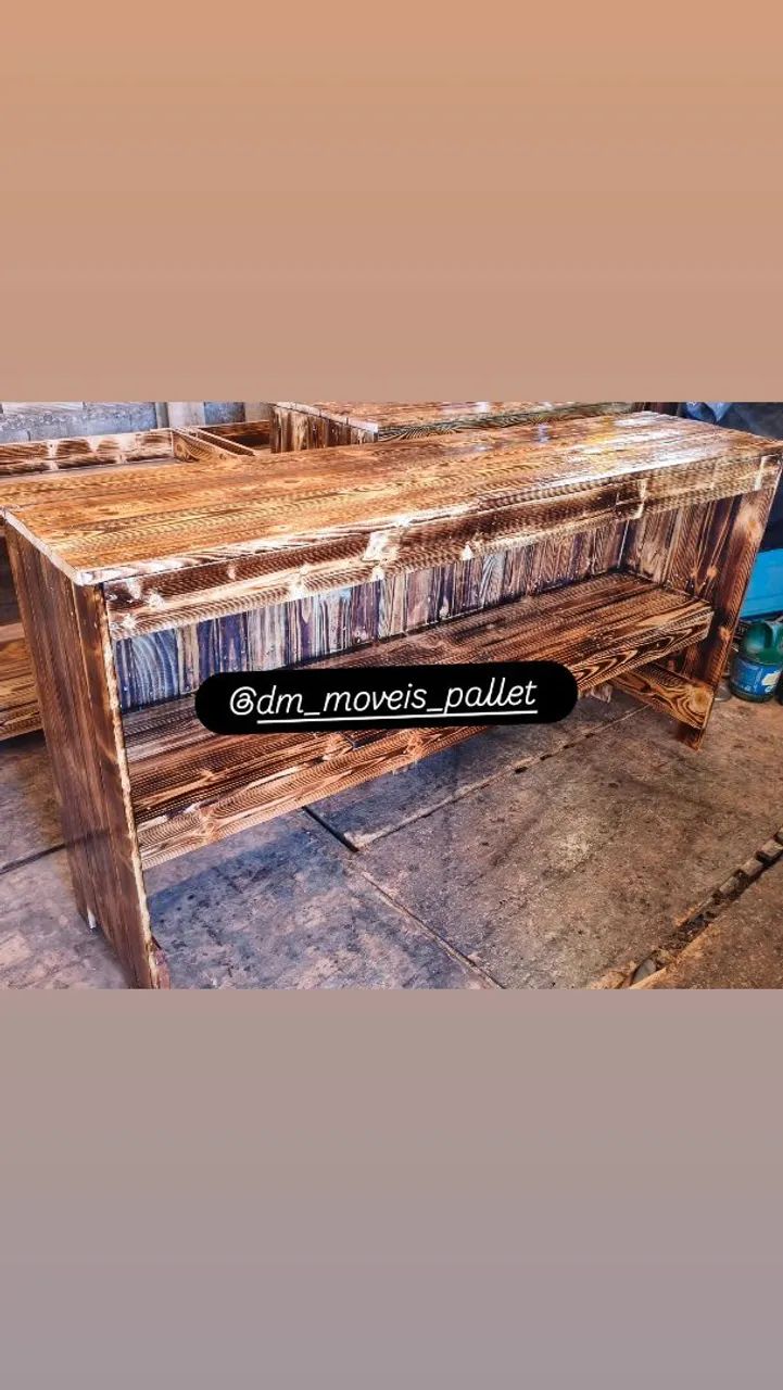 Balcão caixa 2 metros pallet  a pronta entrega  - Foto 2