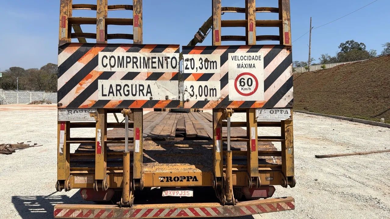 Carreta Prancha p3 ! VENDO ACEITO TROCA! - Foto 5