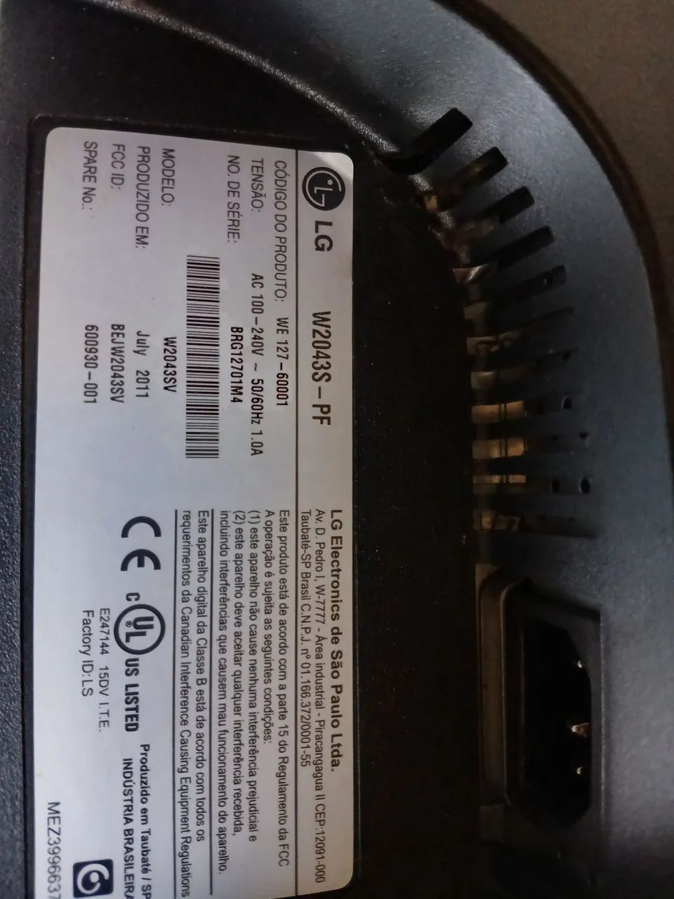 Monitor  20 pol. HP - Foto 2
