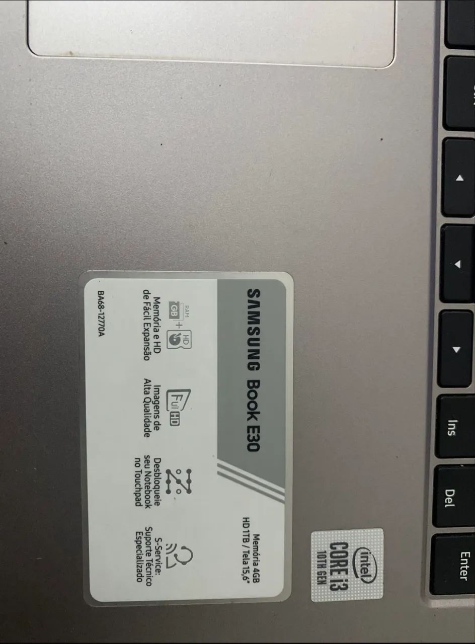 Notebook Samsung Book E30 i3 10ª Geração | SSD 240GB | Excelente Estado - Foto 2
